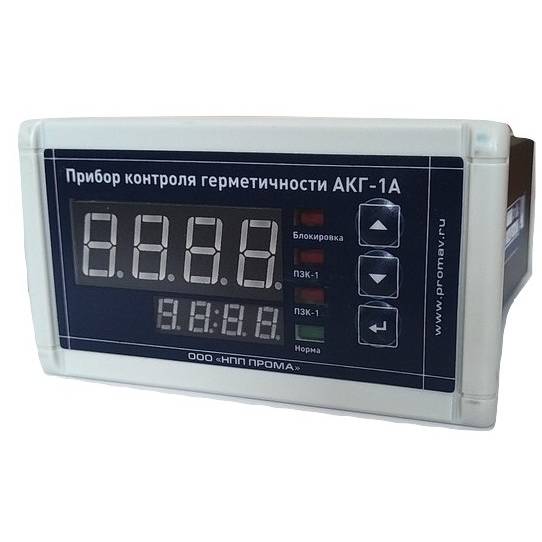 АКГ-1А, прибор автоматического контроля герметичности запорной арматуры газовых горелок